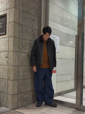 かわむらさん(メンズ・183cm)の秋コーディネート