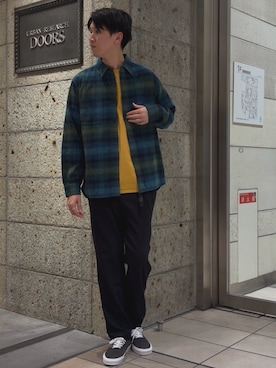 かわむらさん(メンズ・183cm)の秋コーディネート