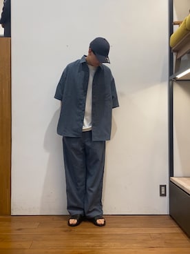 かわむらさん(メンズ・183cm)の春コーディネート