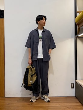 かわむらさん（メンズ・183cm）の夏コーディネート