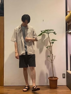 かわむらさん(メンズ・183cm)の夏コーディネート