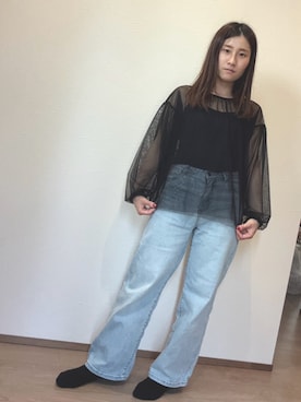 「Petitjo（プッチージョ）のアイテム」を使った、ちぃさん（レディース・145cm）の冬コーディネート