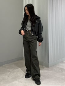 スペイシーマークショートブルゾン｜エモダ（EMODA