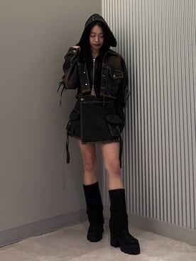 西村涼楓さんのコーディネート