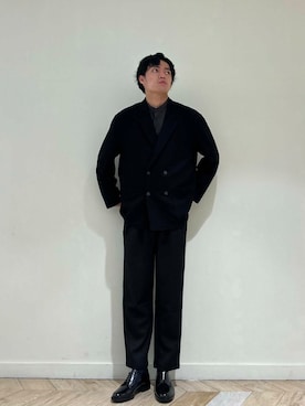 「HARUTA（ハルタ）のHARUTA　プレーンレースアップシューズ（その他シューズ）」を使った、tmy928さん（メンズ・184cm）の秋コーディネート