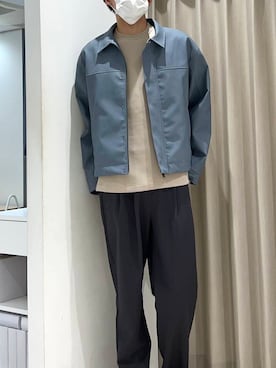 「SENSE OF PLACE by URBAN RESEARCH（センスオブプレイスバイアーバンリサーチ）のアイテム（ブルゾン）」を使った、tmy928さん（メンズ・184cm）の冬コーディネート