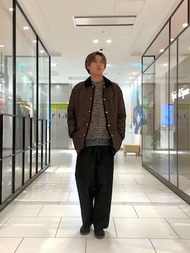 「URBAN RESEARCH（アーバンリサーチ）のアイテム（デニムパンツ）」を使った、tmy928さん（メンズ・184cm）の秋コーディネート