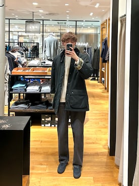 「アイテム（テーラードジャケット）」を使った、tmy928さん（メンズ・184cm）の秋コーディネート