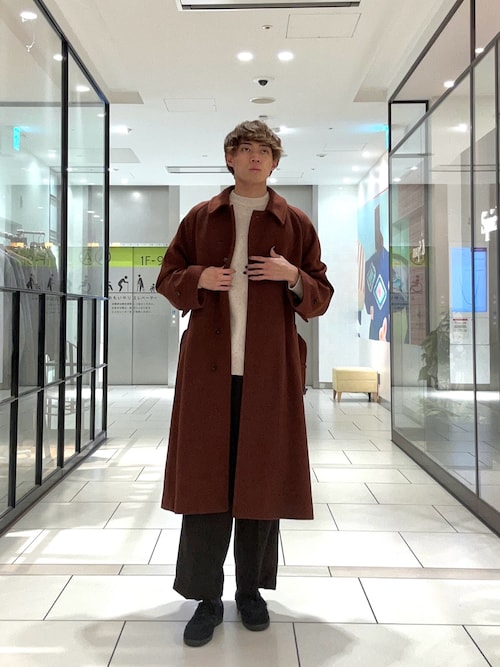 セール】MIX MOULINE CREW-NECK KNIT（ニット/セーター）｜URBAN