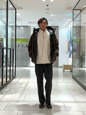 「アイテム（その他トップス）」を使った、tmy928さん（メンズ・184cm）の冬コーディネート