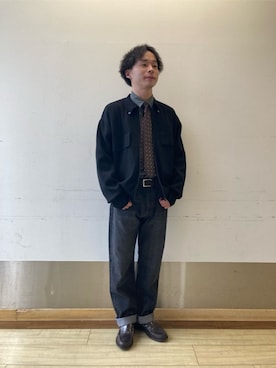 「COMME CA MEN（コムサメン）のアイテム」を使った、COMME CA MEN OFFICIALさん（メンズ・169cm）の春コーディネート