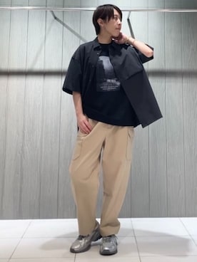 「COMME CA MEN（コムサメン）のアイテム」を使った、COMME CA MEN OFFICIALさん（レディース・164cm）の春コーディネート