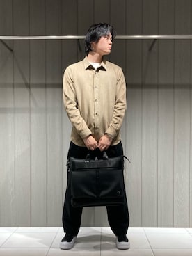 「COMME CA MEN（コムサメン）のアイテム」を使った、COMME CA MEN OFFICIALさん（メンズ・173cm）の春コーディネート