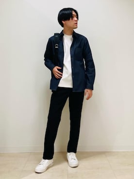 「COMME CA MEN（コムサメン）のアイテム」を使った、COMME CA MEN OFFICIALさん（メンズ・175cm）の春コーディネート