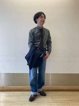 「COMME CA MEN（コムサメン）のアイテム」を使った、COMME CA MEN OFFICIALさん（メンズ・169cm）の春コーディネート