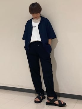 COMME CA MEN OFFICIALさん(レディース・153cm)の夏コーディネート