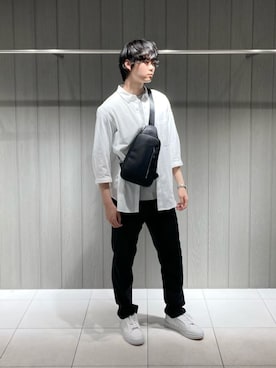 「COMME CA MEN（コムサメン）のアイテム」を使った、COMME CA MEN OFFICIALさん（メンズ・173cm）の春コーディネート