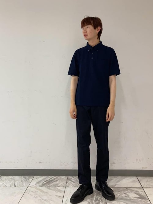 セール】ボタンダウン ポロシャツ（ポロシャツ）｜COMME CA MEN