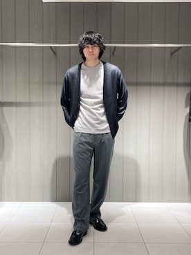 「COMME CA MEN（コムサメン）のアイテム」を使った、COMME CA MEN OFFICIALさん（メンズ・173cm）の春コーディネート