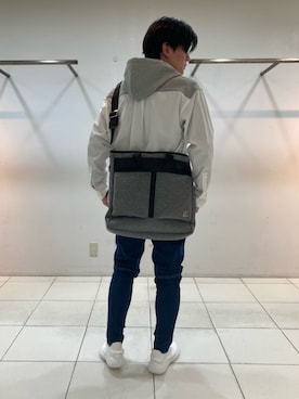 COMME CA MEN OFFICIALさん(メンズ・172cm)の春コーディネート