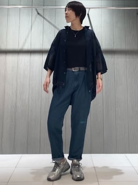 COMME CA MEN OFFICIALさん(レディース・164cm)の春コーディネート