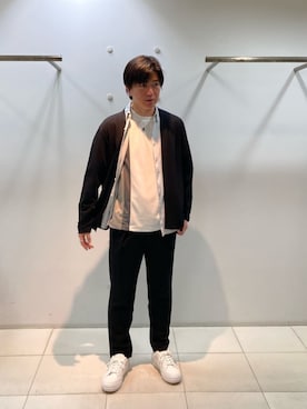 「COMME CA MEN（コムサメン）のアイテム」を使った、COMME CA MEN OFFICIALさん（メンズ・172cm）の春コーディネート