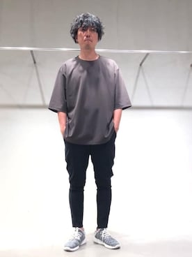 「COMME CA MEN（コムサメン）のアイテム」を使った、COMME CA MEN OFFICIALさん（メンズ・179cm）の春コーディネート