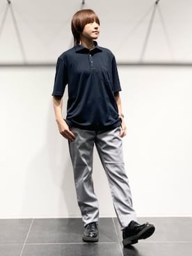 COMME CA MEN OFFICIALさん（レディース・153cm）の夏コーディネート