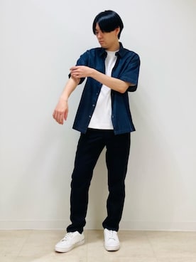「COMME CA MEN（コムサメン）のアイテム」を使った、COMME CA MEN OFFICIALさん（メンズ・175cm）の春コーディネート