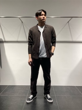 「COMME CA MEN（コムサメン）のアイテム」を使った、COMME CA MEN OFFICIALさん（メンズ・170cm）の春コーディネート