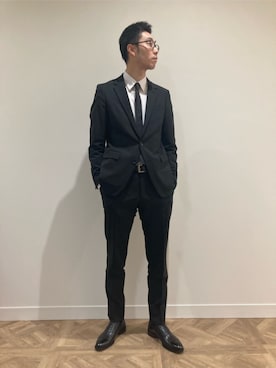 「COMME CA MEN（コムサメン）のアイテム」を使った、COMME CA MEN OFFICIALさん（メンズ・181cm）の夏コーディネート