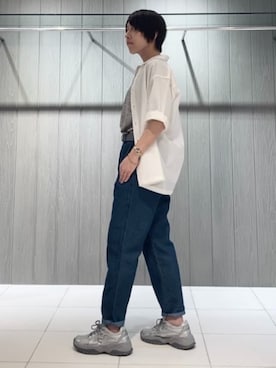 COMME CA MEN OFFICIALさん(レディース・164cm)の春コーディネート