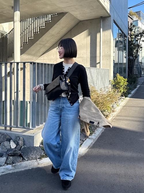 イアパピヨネ♡ボディバック ear PAPILLONNERのバッグを使ったコーディネート(ZOZOTOWN Yahoo!店