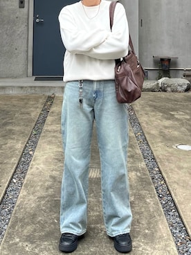 「アイテム（キーホルダー）」を使った、ユウヒさん（メンズ・160cm）の秋コーディネート