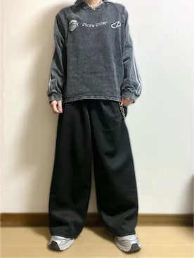 「アイテム（Tシャツ/カットソー）」を使った、ユウヒさん（メンズ・160cm）の秋コーディネート