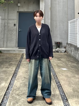 「ADRER」｜ユウヒさん（メンズ・160cm）の秋コーディネート