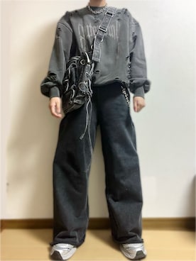 「アイテム（シューズ）」を使った、ユウヒさん（メンズ・160cm）の秋コーディネート