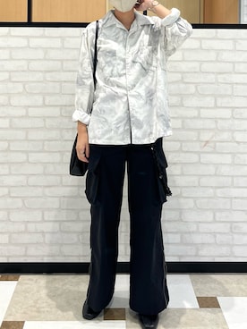 「SHOO・LA・RUE（シューラルー）のアイテム」を使った、ユウヒさん（メンズ・160cm）の秋コーディネート