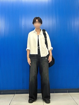 「Adoon plain（アドーンプレーン）のアイテム」を使った、ユウヒさん（メンズ・160cm）の秋コーディネート