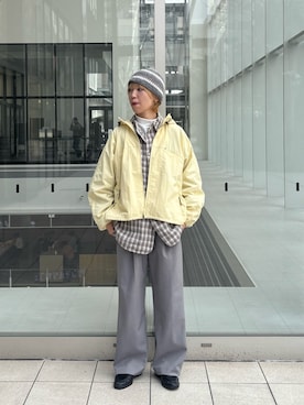 「EKAL（エカル）のアイテム」を使った、sawako0210さん（レディース・161cm）の冬コーディネート