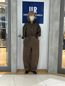「アイテム（レインシューズ）」を使った、sawako0210さん（レディース・161cm）の秋コーディネート