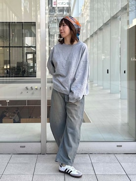 「カジュアルスウェット」｜sawako0210さん（レディース・161cm）の冬コーディネート