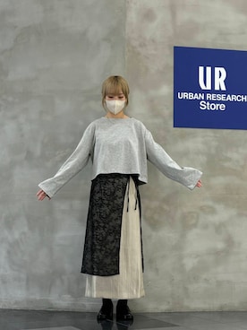 「アイテム（レインシューズ）」を使った、sawako0210さん（レディース・161cm）の秋コーディネート