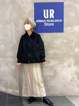 「バブアー」｜「アイテム（その他アウター）」を使った、sawako0210さん（レディース・161cm）の秋コーディネート