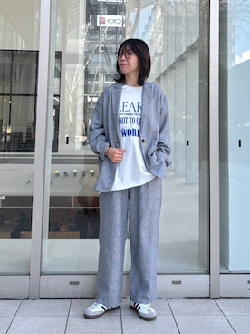 「adidasスニーカー」｜sawako0210さん（レディース・161cm）の春コーディネート