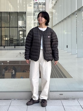 DANTONのダウンジャケット/コート（グレー系）を使った人気
