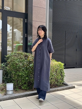 「初夏のお出掛けコーデ」｜「アイテム（ワンピース/ドレス）」を使った、sawako0210さん（レディース・161cm）の春コーディネート