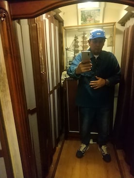 「アイテム（ジャケット/アウター）」を使った、ヒーコー.ブコーさん（メンズ・166cm）の秋コーディネート