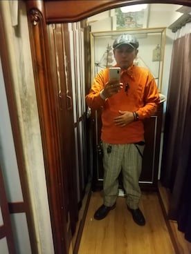 「アイテム（ブーツ）」を使った、ヒーコー.ブコーさん（メンズ・166cm）の秋コーディネート