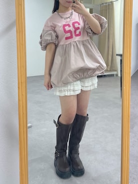 「お花見」｜ひなこさん（レディース・153cm）の春コーディネート